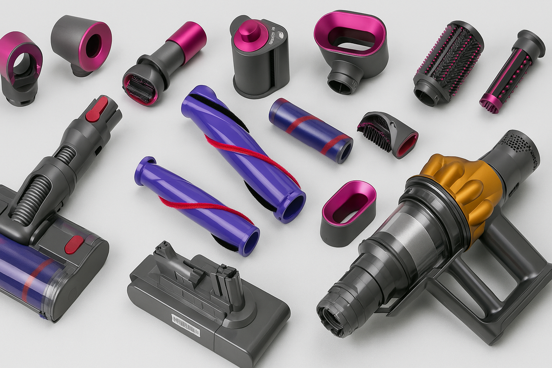Dyson stofzuiger en föhn accessoires