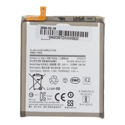 EB - BA516ABY 4500mAh batterij + batterij plaklaag voor Samsung Galaxy A51 5G OEM