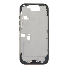 Middenframe assemblage met zij knoppen + Simkaart houder + Knip knop voor iPhone 16 Pro Europese Versie Zwart Titanium OEM