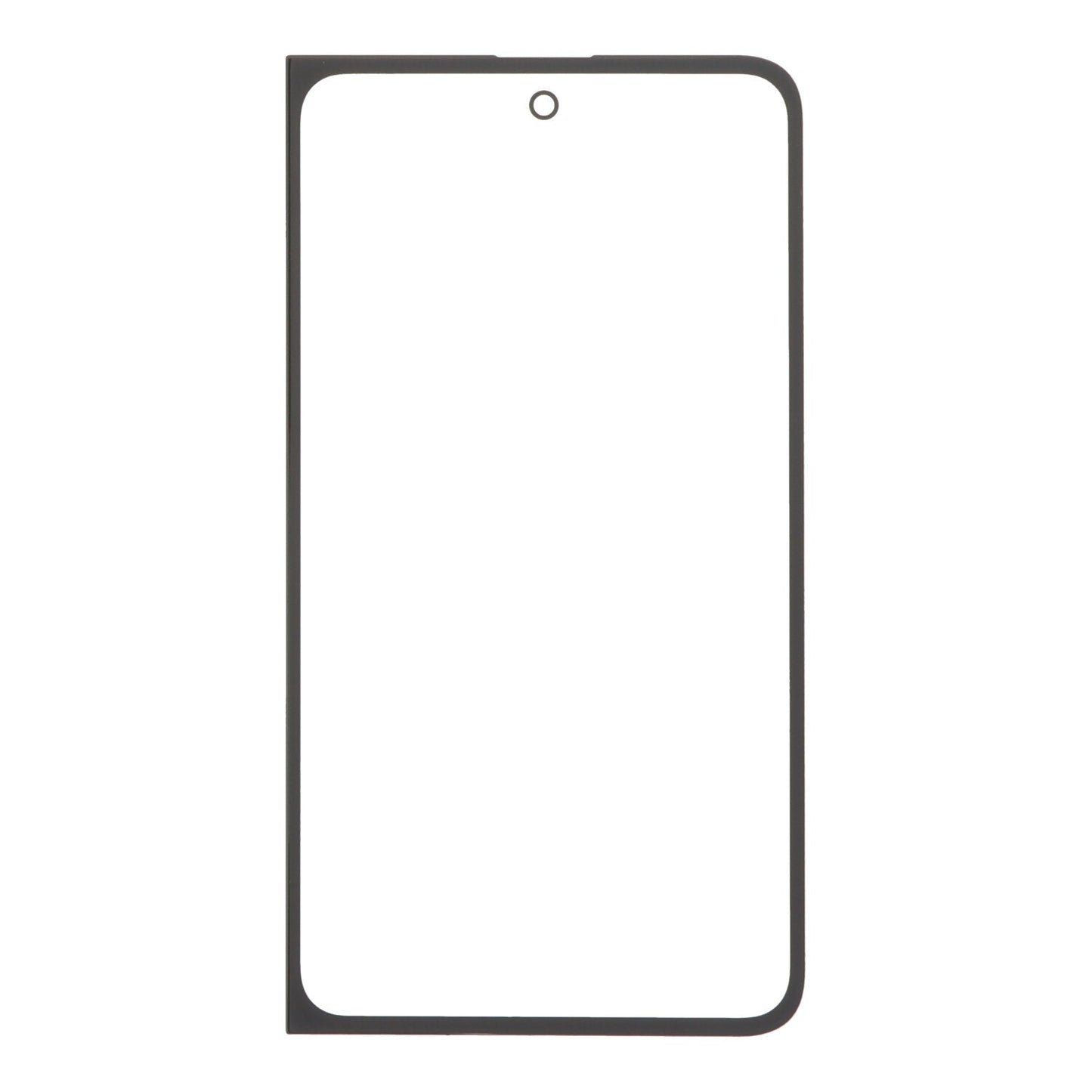 Externe glazen lens + OCA voor Google Pixel Fold zwart OEM