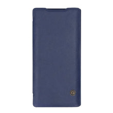 G - Case Business Series Flip Hoes voor Samsung Galaxy Note 10 Blauw