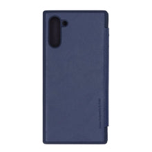 G - Case Business Series Flip Hoes voor Samsung Galaxy Note 10 Blauw