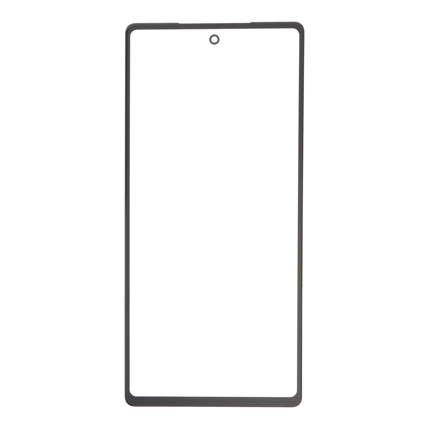 Glas lens + OCA voor Google Pixel 6a zwart HQ