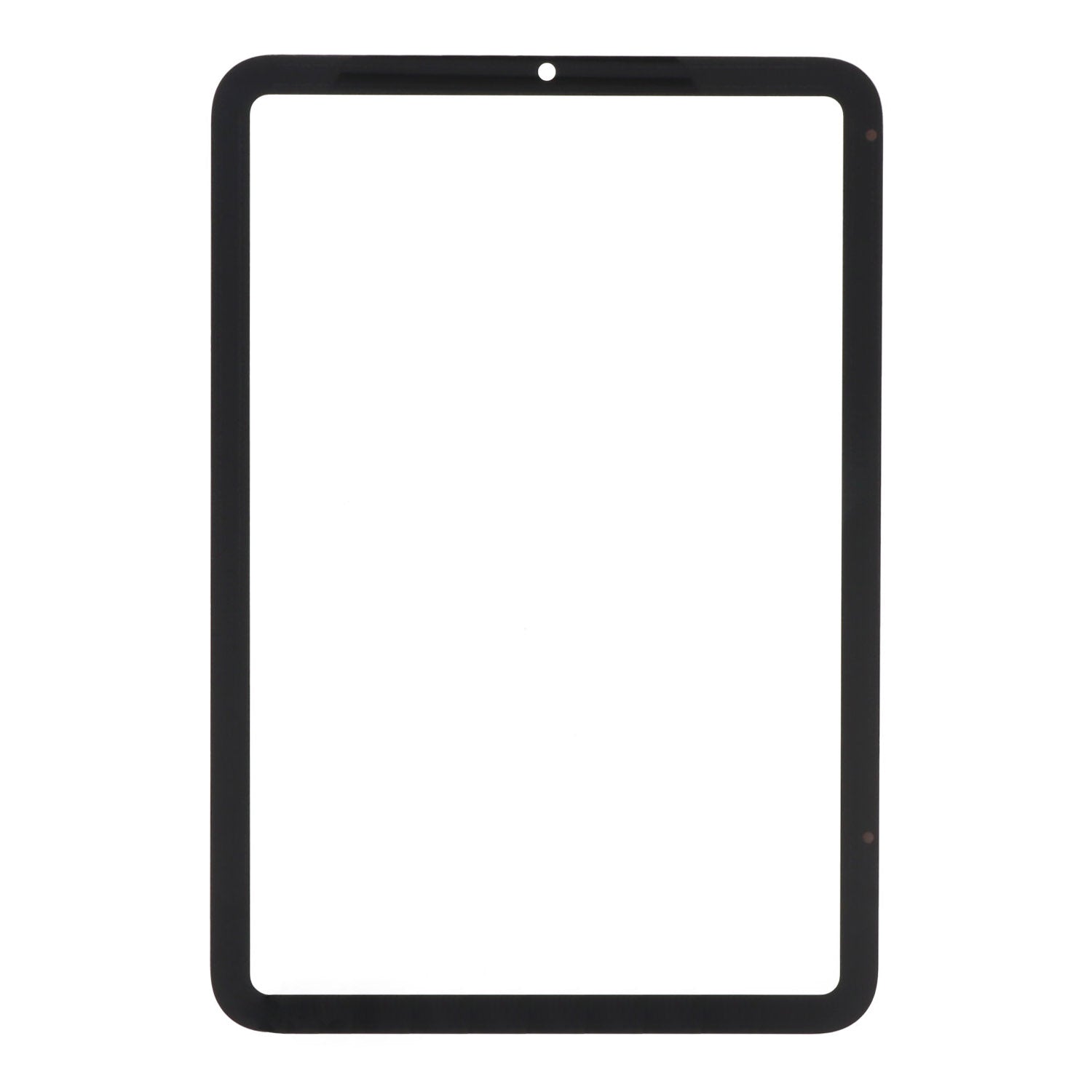 Glas lens + OCA voor iPad Mini 2021/Mini 6 Zwart HQ