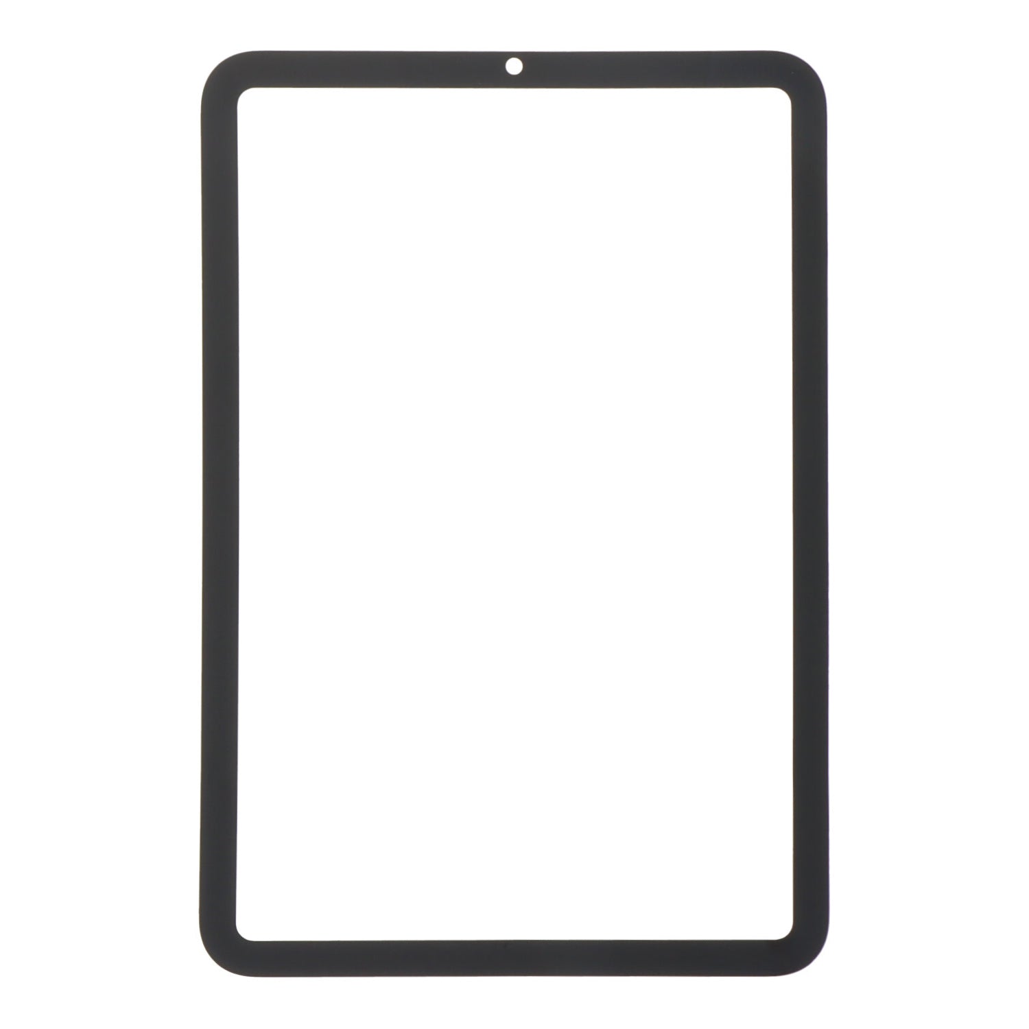 Glas Lens + OCA voor iPad Mini 2024 Zwart OEM