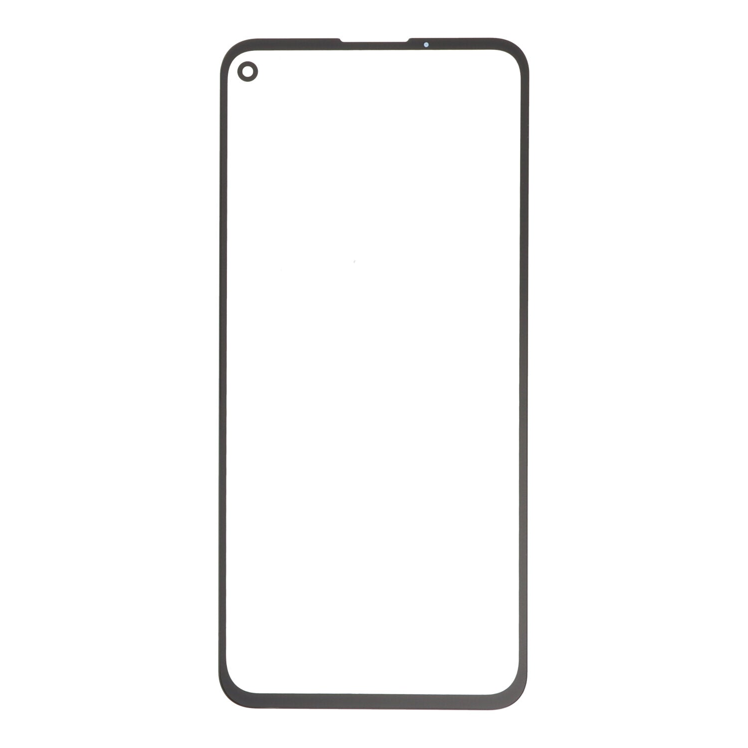 Glas lens voor Google Pixel 5a 5G zwart HQ