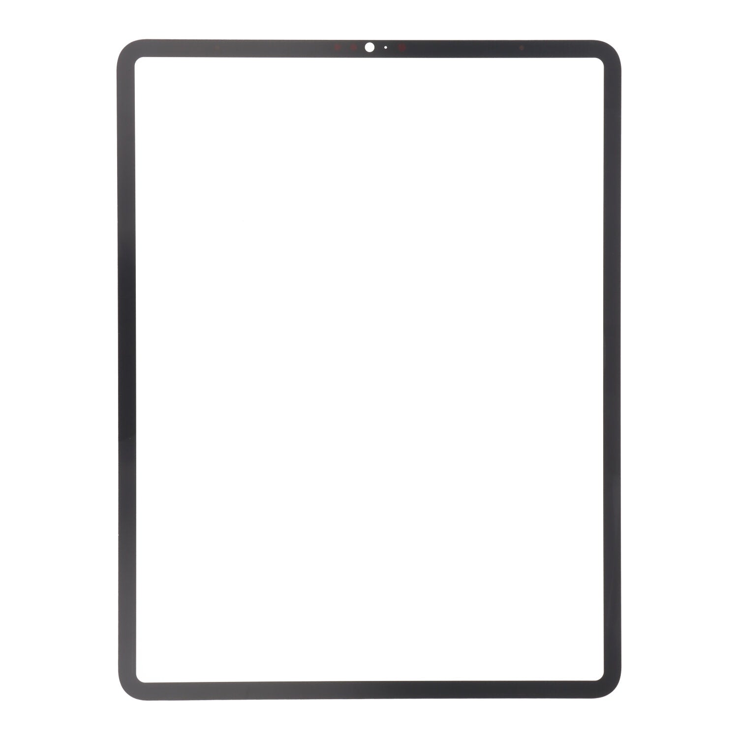 Glaslens + OCA voor iPad Pro 12.9 2021 (5th) / Pro 12.9 2022 (6th) Black HQ