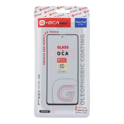 G+OCA Pro glazen lens + OCA + polarisator voor iPhone 16 Pro black