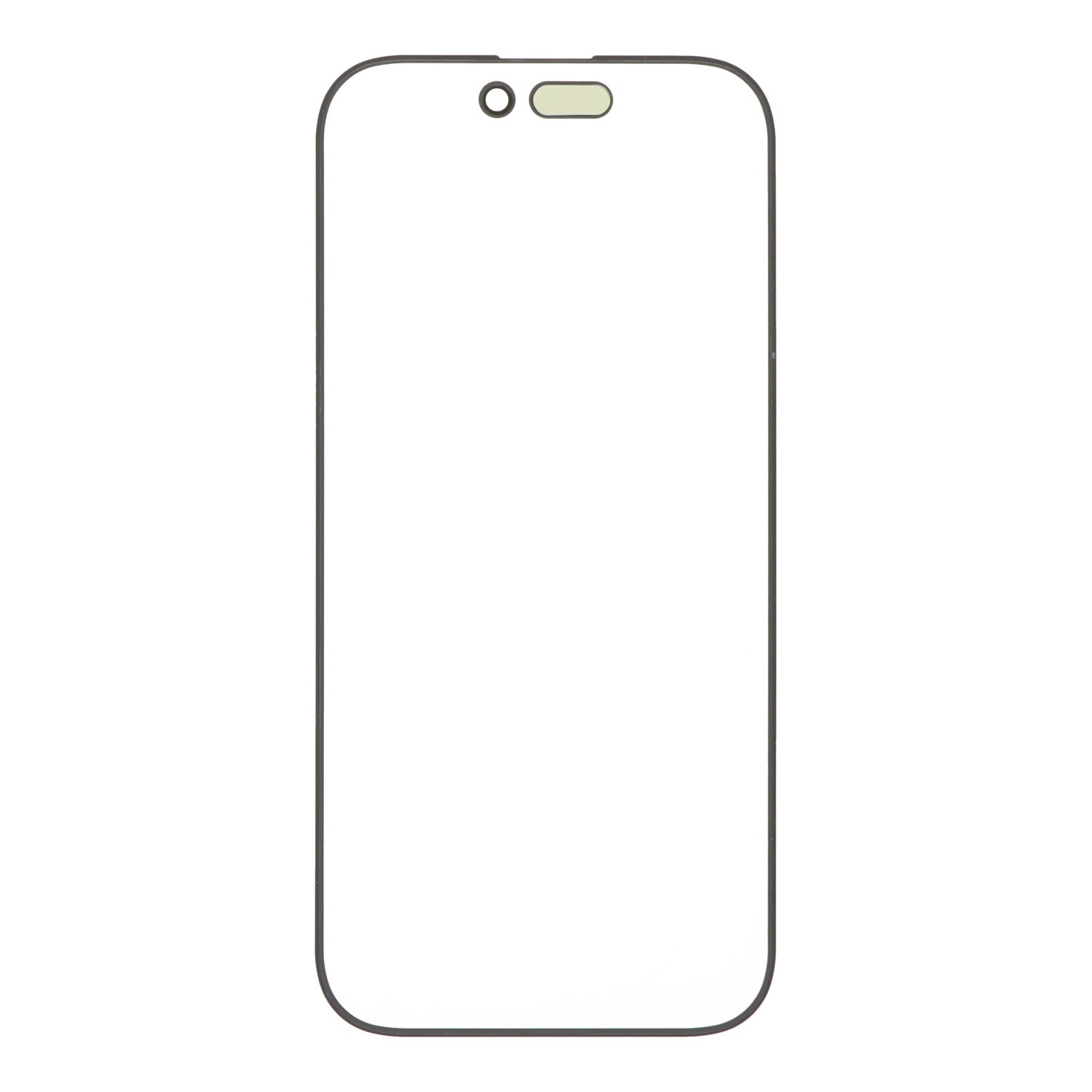 G+OCA Pro glazen lens + OCA + polarisator voor iPhone 16 Pro black