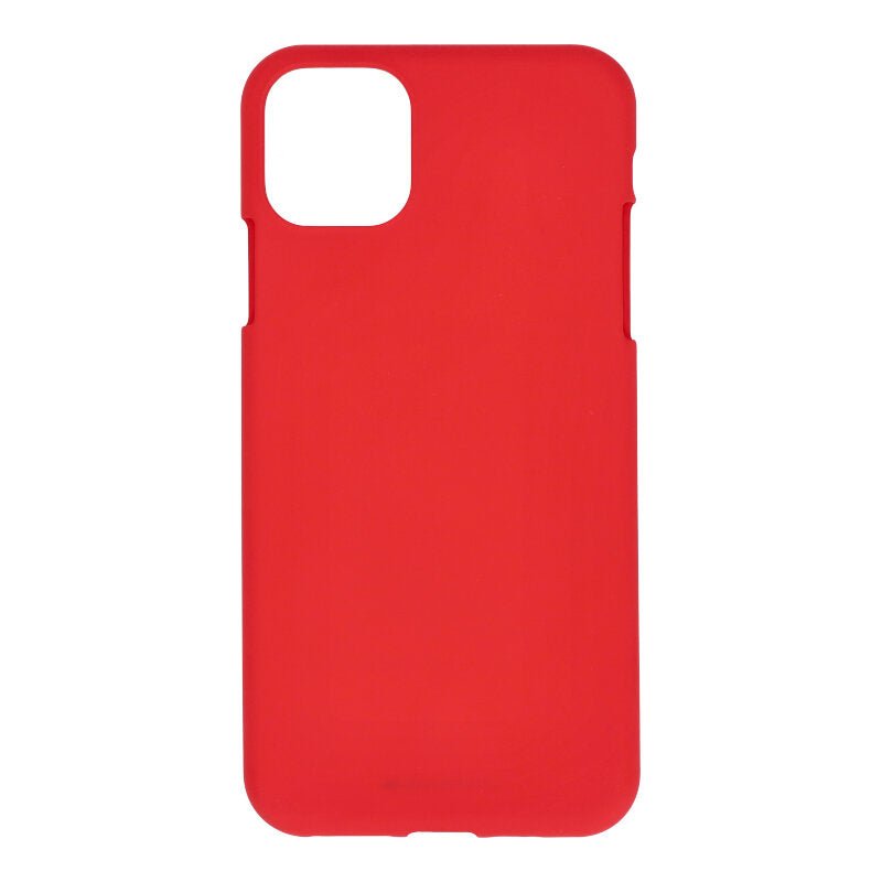 GOOSPERY soft feeling liquid TPU schokbestendige hoes voor iPhone 11 Pro Max rood