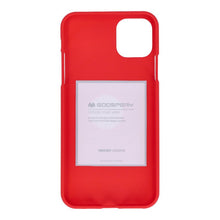 GOOSPERY soft feeling liquid TPU schokbestendige hoes voor iPhone 11 Pro Max rood