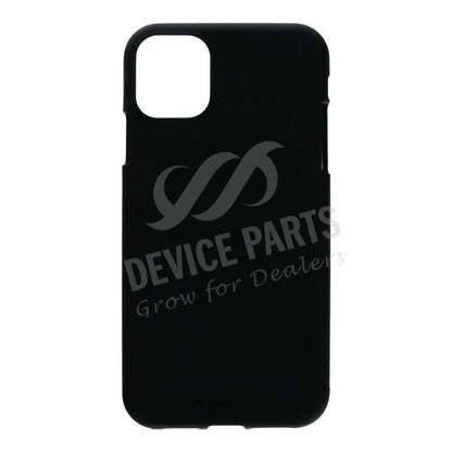 GOOSPERY zacht aanvoelende TPU valbestendige case voor iPhone 11 Pro zwart