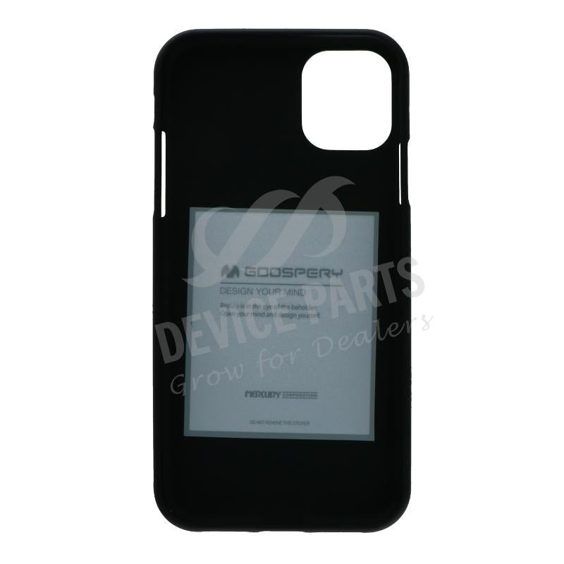 GOOSPERY zacht aanvoelende TPU valbestendige case voor iPhone 11 Pro zwart
