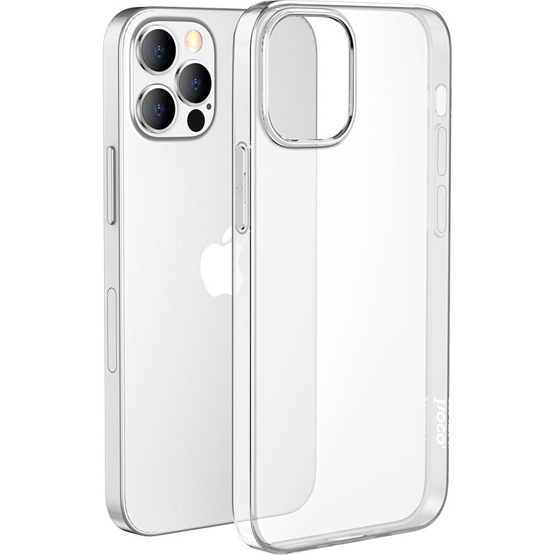 HOCO Light Series TPU beschermhoes voor iPhone 13 Pro Max 6.7" Transparant