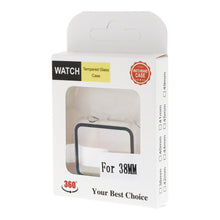 Hoesje met screenprotector voor Apple Watch Series 1 38mm/Series 2 38mm/Series 3 38mm Transparant