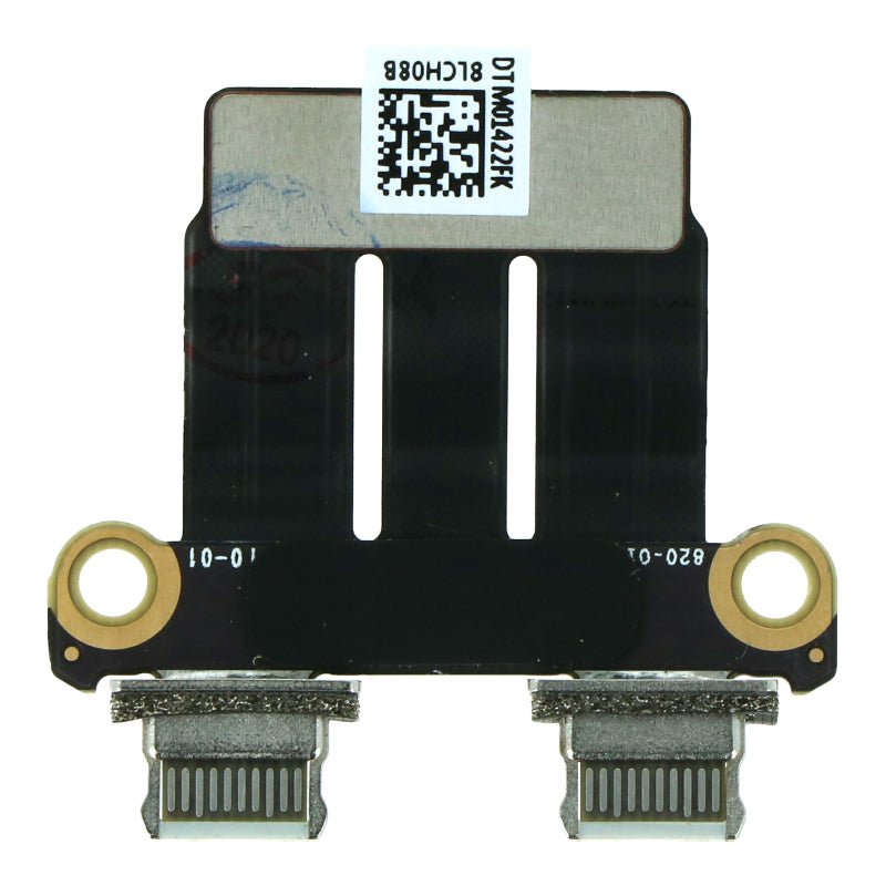 I/O Power Jack voor MacBook Pro 13.3 (A1706) / Pro 15.4 (A1707) / Pro 13.3 (A1708) / MacBook Retina Pro 13 (A1989) / MacBook Pro Retina 15 (A1990) / Pro 13 (2019) (A2159) 2018 - 2021 Origineel - OEM Spares