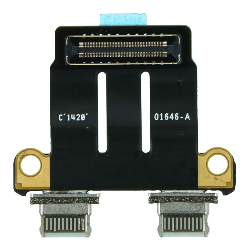 I/O Power Jack voor MacBook Pro 13.3 (A1706) / Pro 15.4 (A1707) / Pro 13.3 (A1708) / MacBook Retina Pro 13 (A1989) / MacBook Pro Retina 15 (A1990) / Pro 13 (2019) (A2159) 2018 - 2021 Origineel