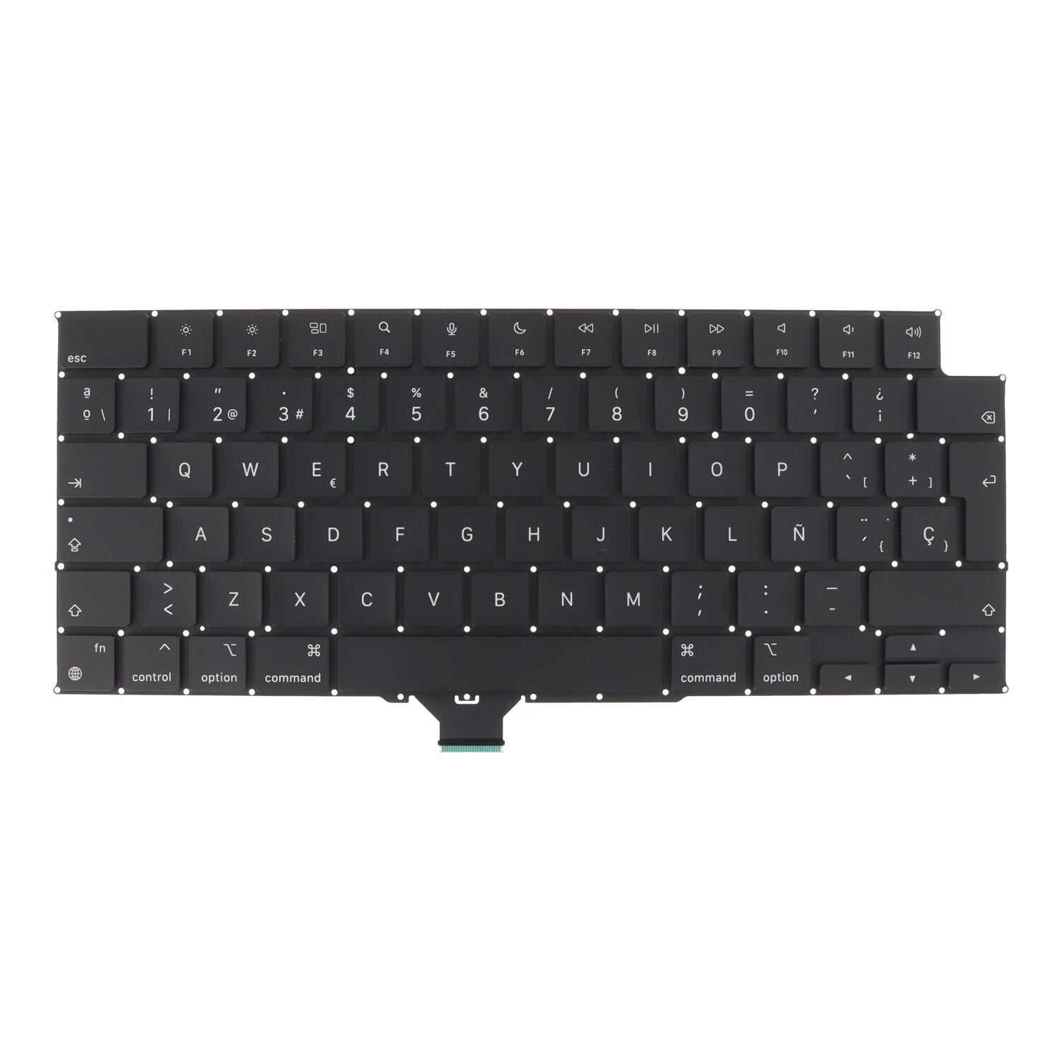 Keyboard met Backlight voor MacBook Pro M3 Pro 14" A2992 Spaanse versie Origineel