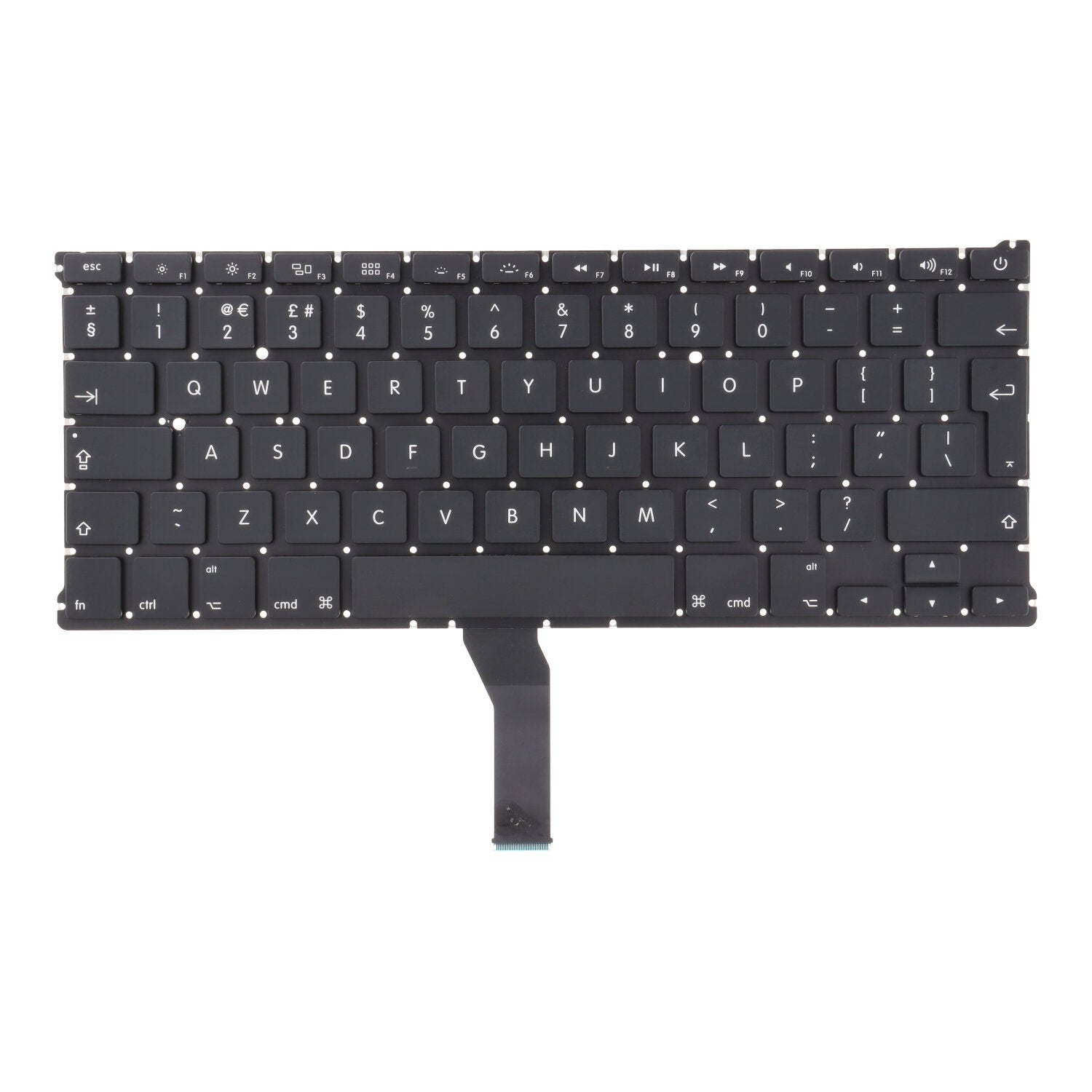 Keyboard voor Macbook Air 13.3" A1466/Macbook Air 13.3" A1369 UK versie 2011 - 2017 Origineel