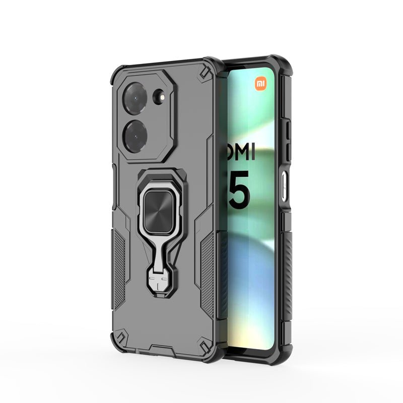 KingKong serie 360° stand schokbestendige case voor Xiaomi Redmi A5 4G zwart
