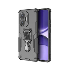 KingKong Serie 360° Stand Schokbestendige Hoes voor Xiaomi Poco F7 Zwart