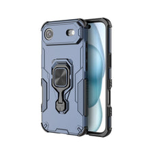 KingKong Series 360° stand shockproof hoes voor iPhone 17 Air blauw