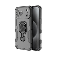 KingKong Series 360° Stand Shockproof Hoesje voor iPhone 17 Pro Max Zwart