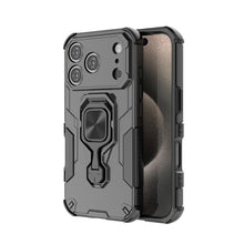 KingKong Series 360° stand shockproof hoesje voor iPhone 17 Pro zwart