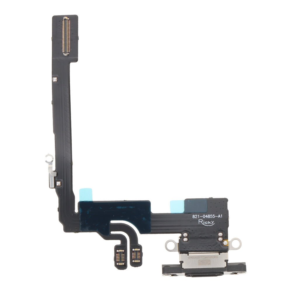 Laadpoort Flexkabel voor iPhone 16 Pro Zwart Titanium OEM
