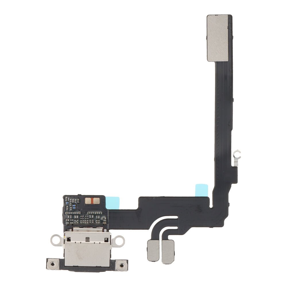 Laadpoort Flexkabel voor iPhone 16 Pro Zwart Titanium OEM