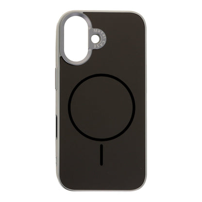 Liquid Metal Skin Feel Magnetische Case voor iPhone 17 Black