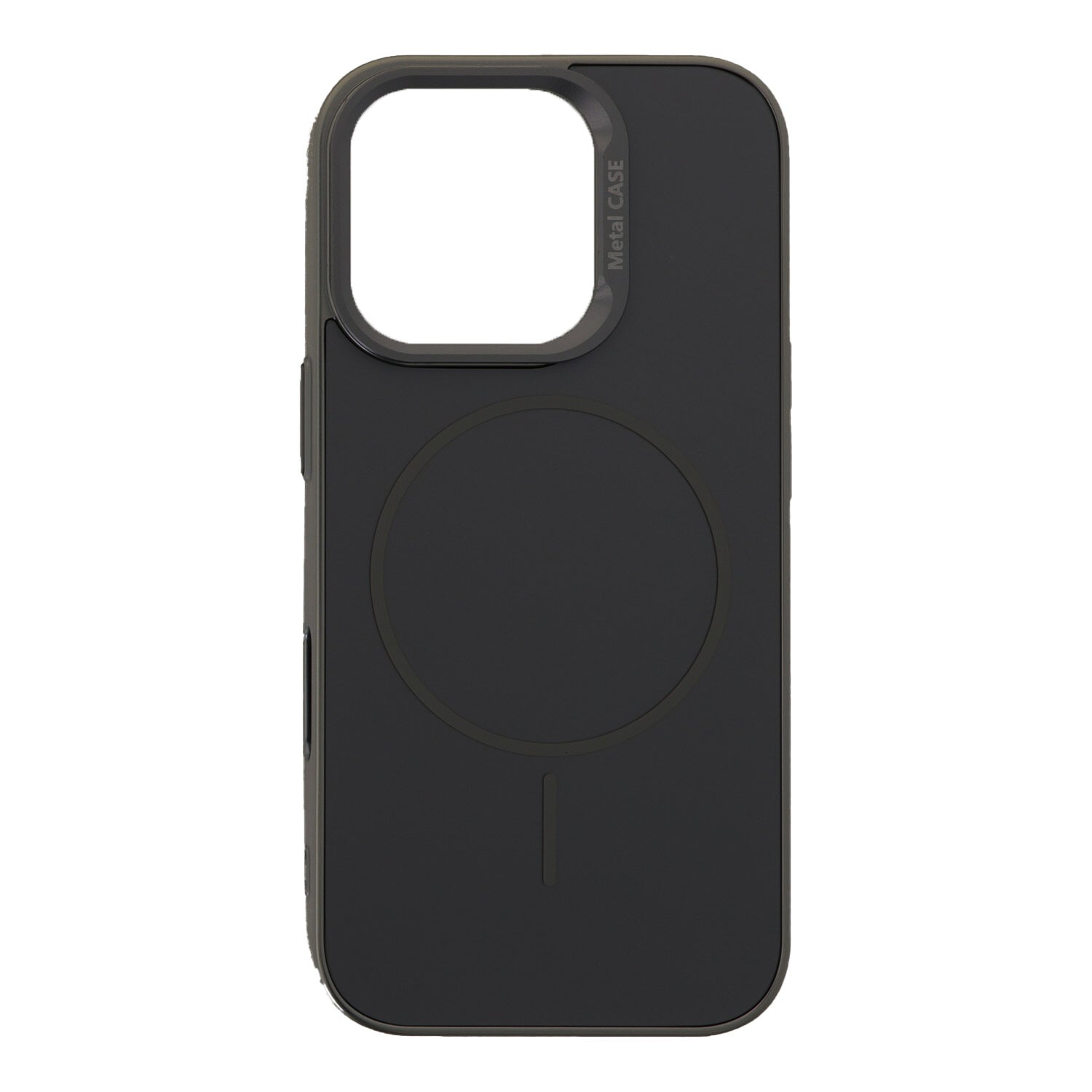 Liquid Metal Skin Feel Magnetische hoes voor iPhone 16 Pro Grijs