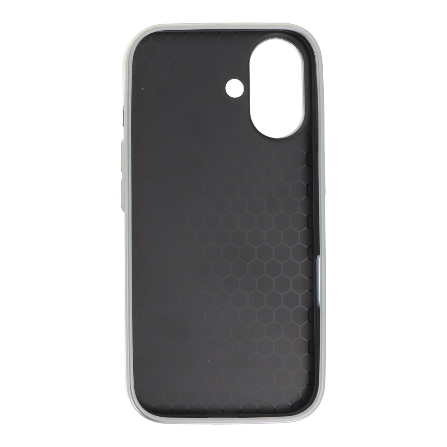 Liquid Metal Skin Feel Magnetische Hoesje voor iPhone 17 Grijs Grijs Blauw