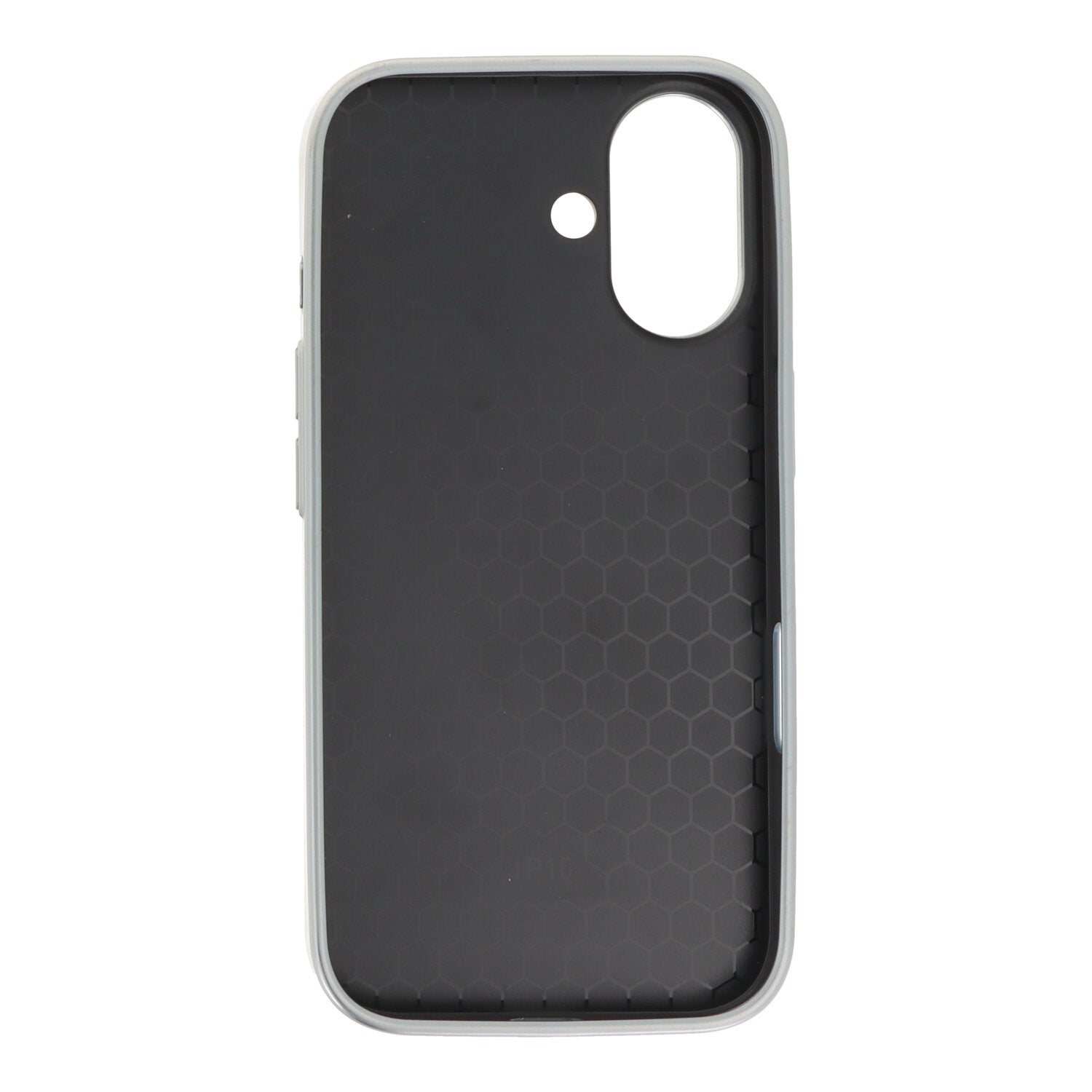 Liquid Metal Skin Feel Magnetische Hoesje voor iPhone 17 Grijs Grijs Blauw
