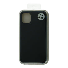 Liquid silicone hoes voor iPhone 11 Black - OEM Spares