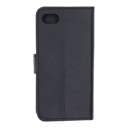 Litchi Textuur Horizontale Flip Leren Hoes voor iPhone 7/8/SE (2020) Zwart