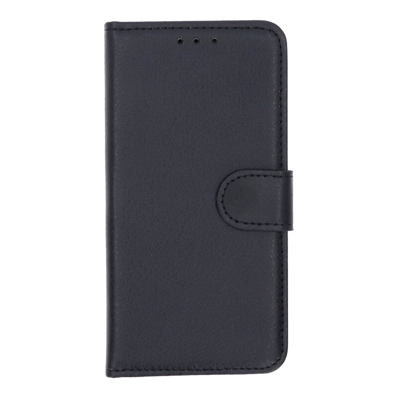 Litchi Textuur Horizontale Flip Leren Hoes voor iPhone 7/8/SE (2020) Zwart