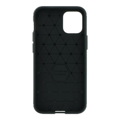 Litchi textuur TPU hoesje voor iPhone 12 5.4 black