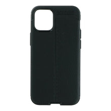 Litchi textuur TPU hoesje voor iPhone 12 5.4 black