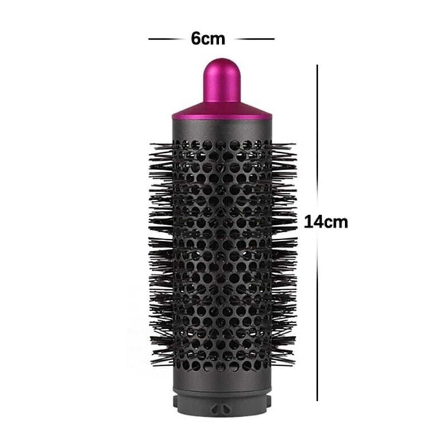 Medium ronde volumiserende borstel voor Dyson Airwrap Styler Rose Red HQ