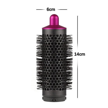 Medium ronde volumiserende borstel voor Dyson Airwrap Styler Rose Red HQ