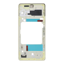 Middelste frame met camera lens en bezel voor Google Pixel 7 goud origineel