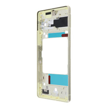 Middelste frame met camera lens en bezel voor Google Pixel 7 goud origineel