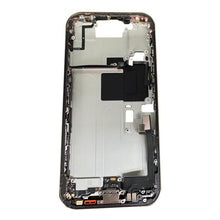 Midden frame assemblage met zijknoppen + simkaart houder voor iPhone 16 Pro Europese versie Desert Titanium OEM