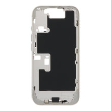 Middenframe assemblage met zij knoppen + Simkaart houder + aanpasbare knop voor iPhone 16 Pro Europese versie Witte Titanium Origineel