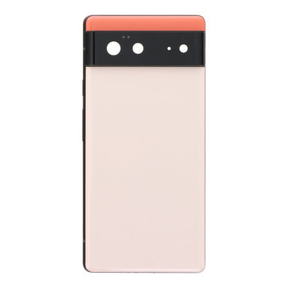 Middenframe + Batterij cover + Back Camera Lens en Bezel voor Google Pixel 6 Coral Kleur Origineel