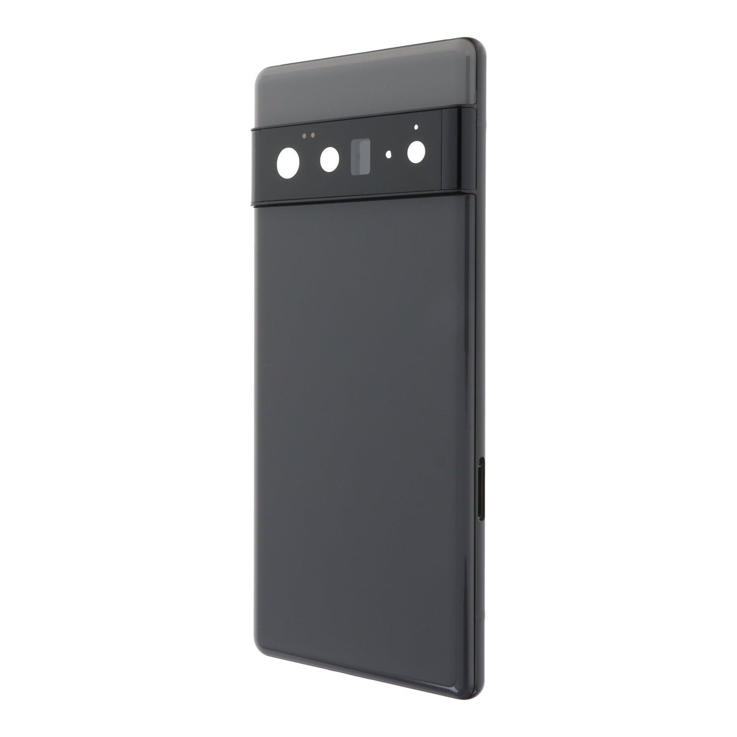 Middenframe + Batterij cover + Back Camera Lens en Bezel voor Google Pixel 6 Pro Black Origineel