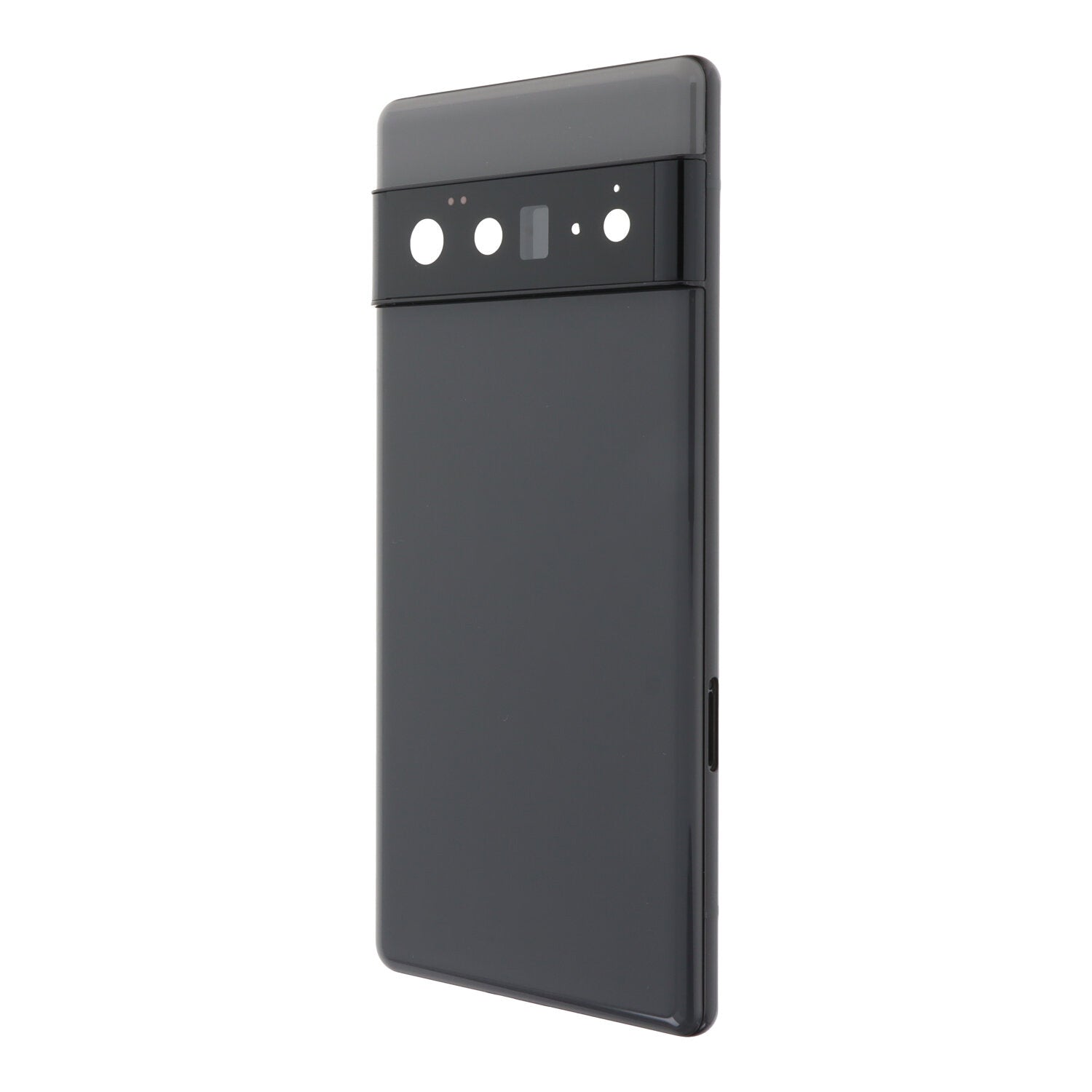 Middenframe + Batterij cover + Back Camera Lens en Bezel voor Google Pixel 6 Pro Black Origineel