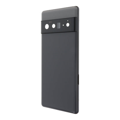Middenframe + Batterij cover + Back Camera Lens en Bezel voor Google Pixel 6 Pro Black Origineel