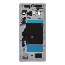 Middenframe + Batterij cover + Back camera lens en bezel voor Google Pixel 6 Pro wit origineel